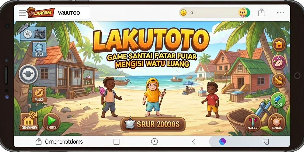Tampilan gameplay <strong>LAKUTOTO</strong> yang menarik dan penuh warna.