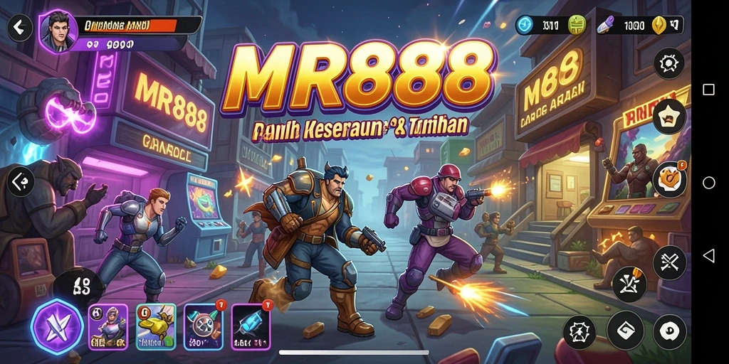 Gameplay mendebarkan dalam game Arcade dengan tantangan seru.