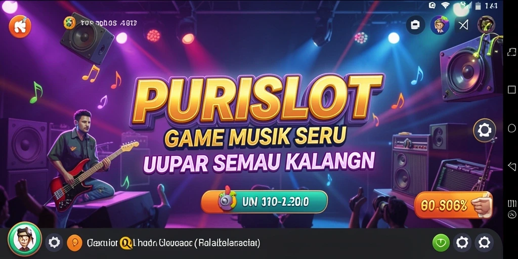 Tampilan gameplay PURISLOT yang memukau dan interaktif.