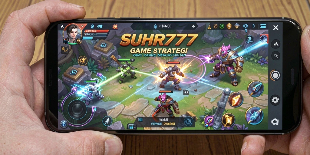 Tangkapan layar utama dari gameplay strategi di SUHU777.